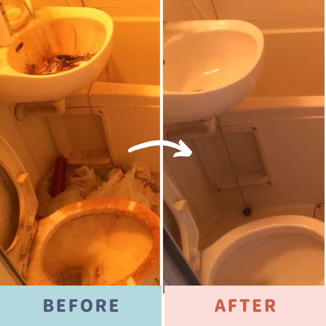 トイレ・浴室クリーニングビフォーアフター